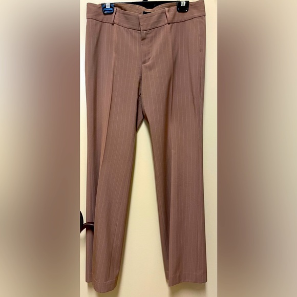 InWear Pants Cafe Latte Brown with Pinstripes, Size EU 40 - Picture 2 of 14